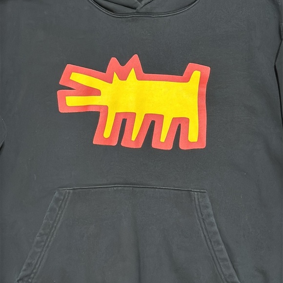 🔥🔥🔥 Keith Haring Pop Art Streetwear Sweater Hoodie Size: Medium🔥🔥🔥 - Picture 3 of 9